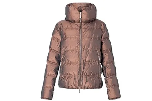 С чем носить короткий пуховик