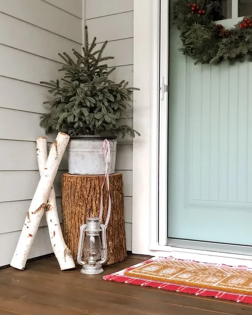 как украсить дом к новому году