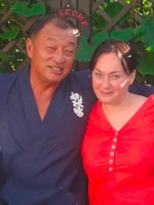 Кэри-Хироюки Тагава и Лариса Гузеева