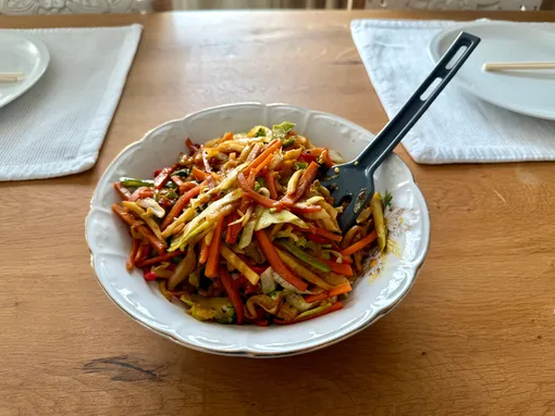 Рецепт салата по-азиатски Рецепт салата по-азиатски