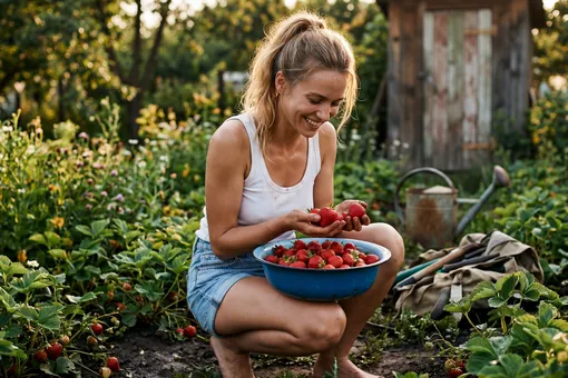 Сладкая и крупная клубника: 2 главные подкормки июня Сладкая и крупная клубника: 2 главные подкормки июня