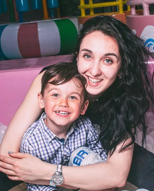 С сыном С сыном