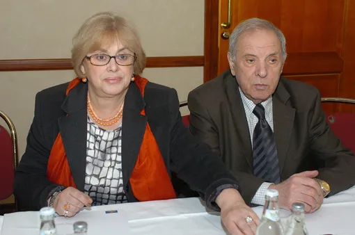 Пётр Тодоровский с женой Мирой Пётр Тодоровский с женой Мирой