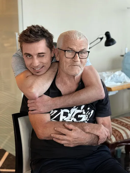 Дима Билан с отцом Николаем Михайловичем