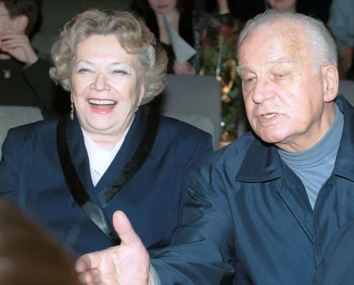 Нина Меньшикова и Станислав Ростоцкий