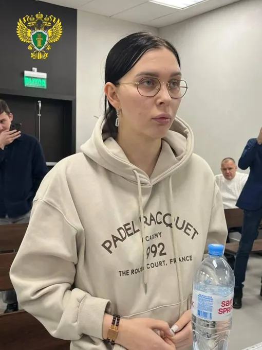 Яна Шевцова на заседании суда