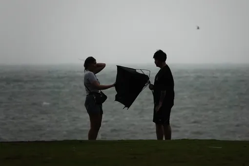 Шри-Ланка во время шторма