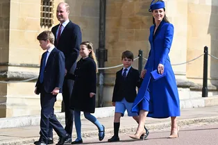 Как выглядели члены королевской семьи на Пасхальной службе — первые фото церемонии