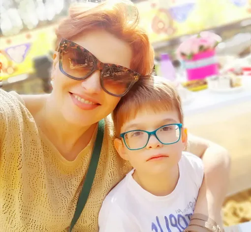 Светлана с сыном Давидом. Фото из личного архива семьи