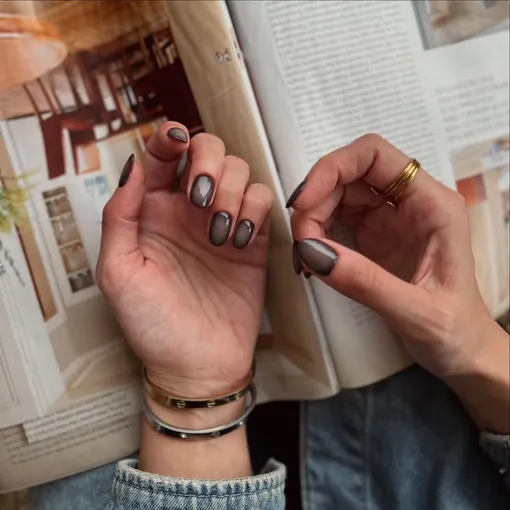 аура маникюр