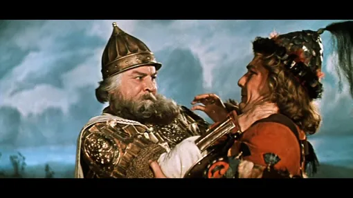 Борис Андреев в роли Ильи Муромца Борис Андреев в роли Ильи Муромца