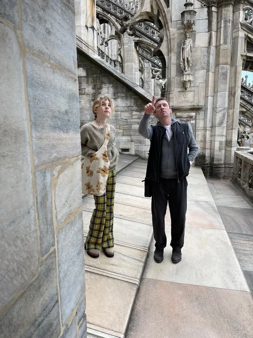 Михаил Трухин с дочерью Софьей