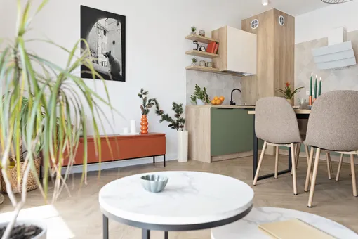 Пусть маленькая, зато своя: как всё уместить в небольшой квартире и оставить «воздух» Пусть маленькая, зато своя: как всё уместить в небольшой квартире и оставить «воздух»