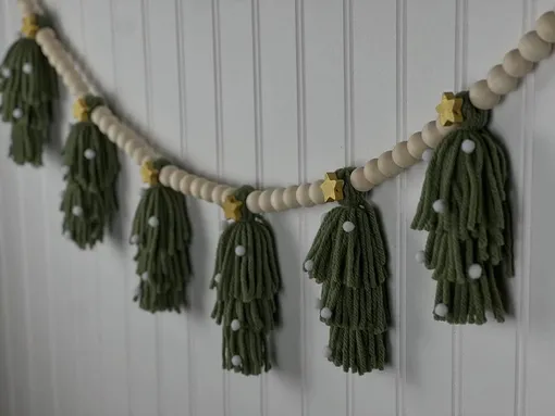 деревянные бусы