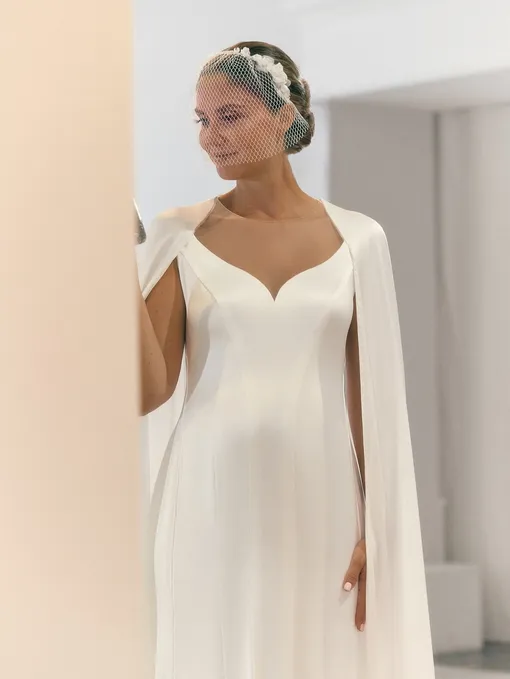 Агата Мацениеце в свадебном платье Агата Мацениеце в свадебном платье