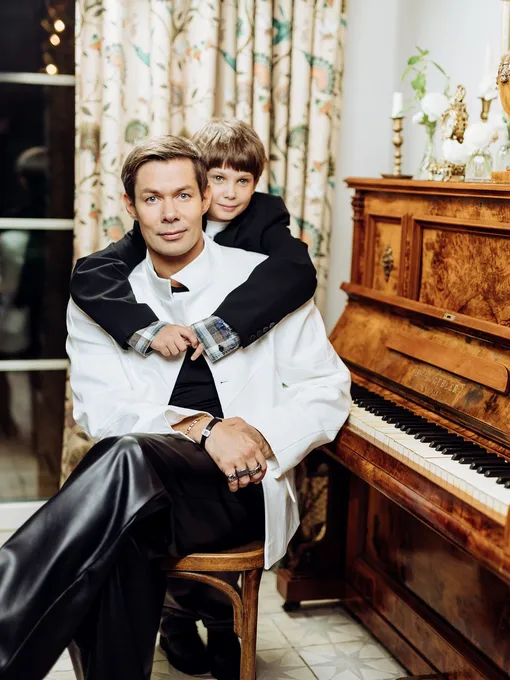 Стас Пьеха с сыном Петром Стас Пьеха с сыном Петром