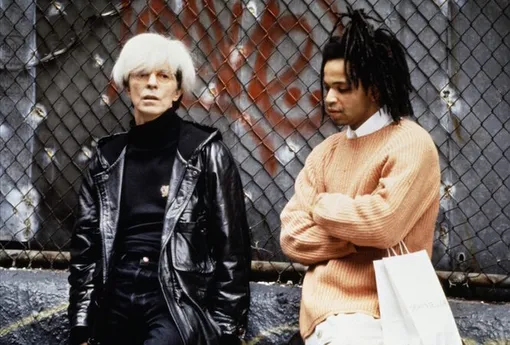 Дэвид Боуи в роли Энди Уорхола