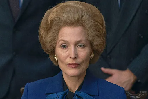 Джиллиан Андерсон в роли Маргарет Тэтчер