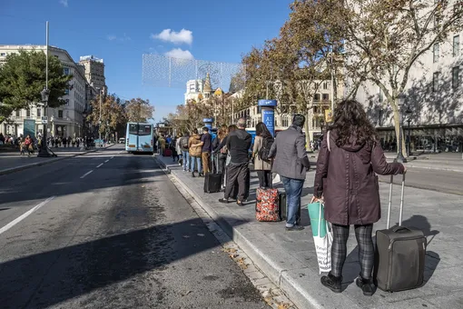 очередь, остановка