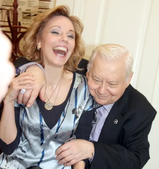 Марина Зудина и Олег Табаков. Архивное фото Марина Зудина и Олег Табаков. Архивное фото