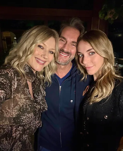 Наталья Стефаненко и Лука Саббиони с дочерью Александрой Наталья Стефаненко и Лука Саббиони с дочерью Александрой