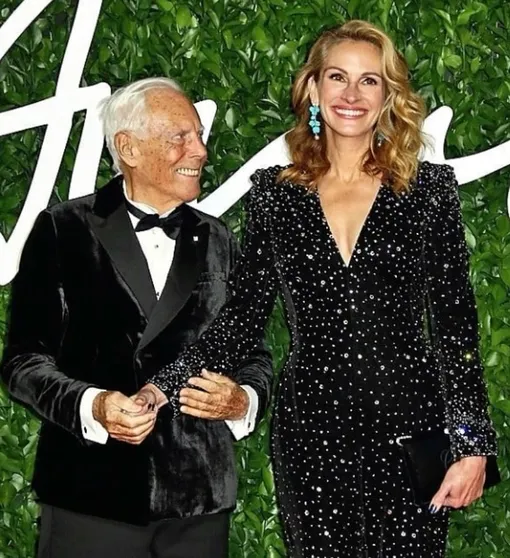 Джулия Робертс и Джорджо Армани