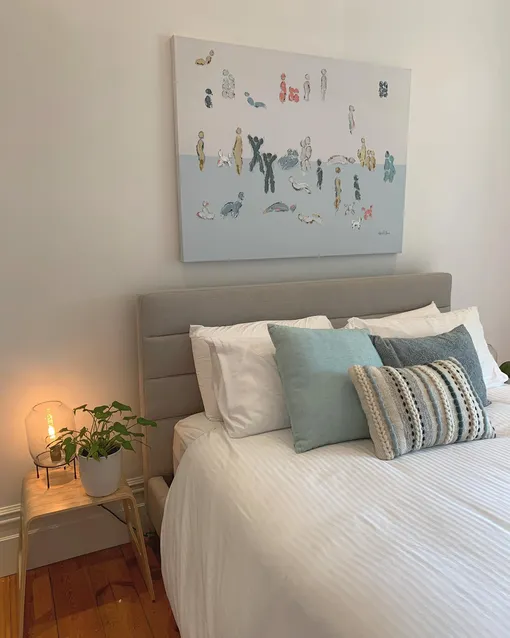 Картина в природной палитре — оптимальный арт для биофильного дизайна