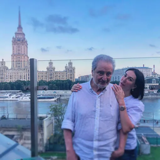 Вениамин Смехов с дочкой, Алика Смехова отец