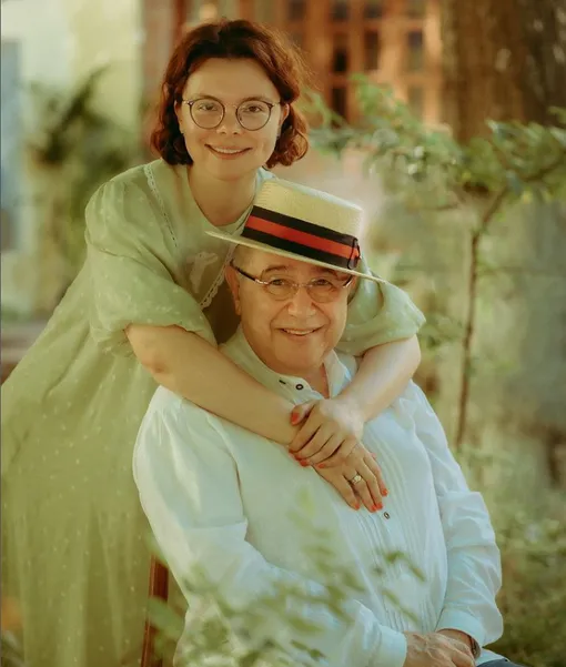 Евгений Петросян с женой Татьяной Брухуновой, фото Евгений Петросян с женой Татьяной Брухуновой, фото