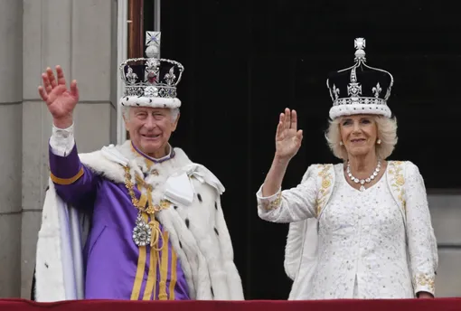 Король Карл III и королева Камилла Король Карл III и королева Камилла