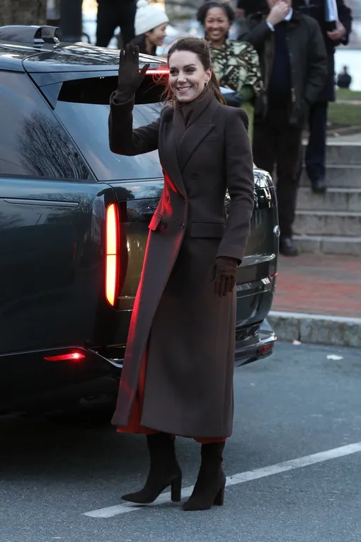 Кейт Миддлтон в Бостоне в 2022 году