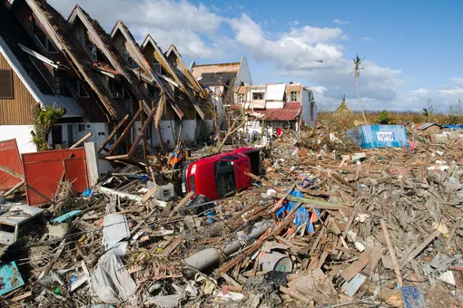 Последствия урагана. Фото иллюстративное