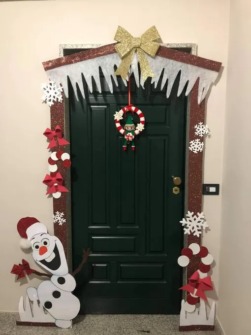 «Зимняя» дверь