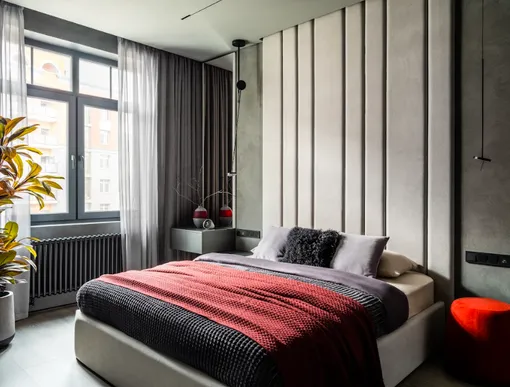 Проект спальни дизайнера Инги Хомяковой.