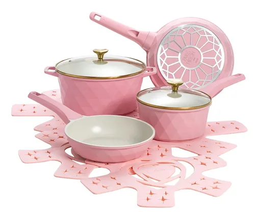 Набор кастрюль и сковородок от Пэрис Хилтон