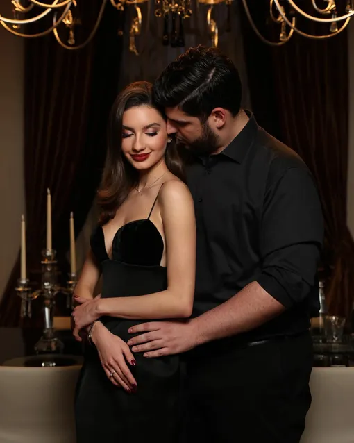 Сын Жасмин Михаил с женой Евой Сын Жасмин Михаил с женой Евой