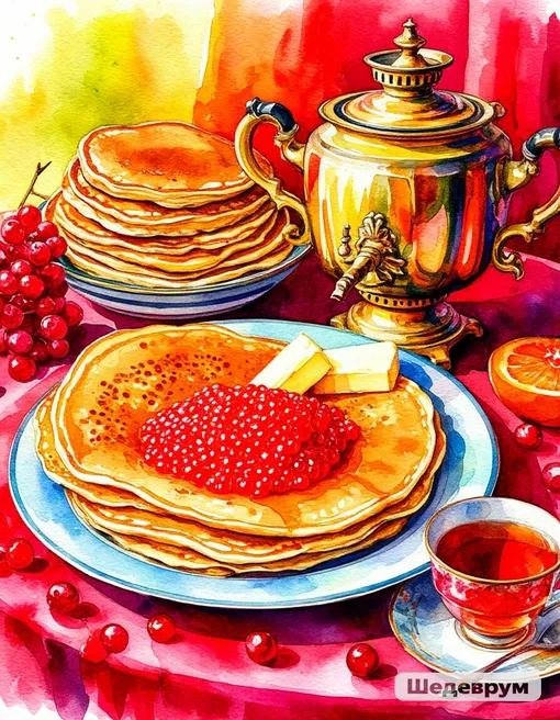 Открытка на Масленицу Открытка на Масленицу