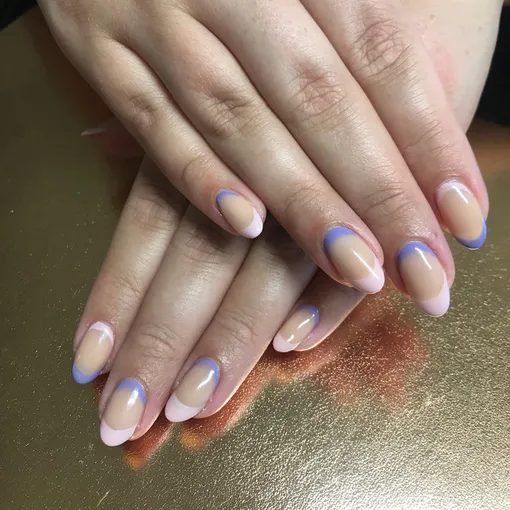 «голый» маникюр