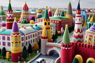 Уют, как на новогодних открытках: ролики с вязаными городами стали новым вирусным хитом соцсетей Уют, как на новогодних открытках: ролики с вязаными городами стали новым вирусным хитом соцсетей