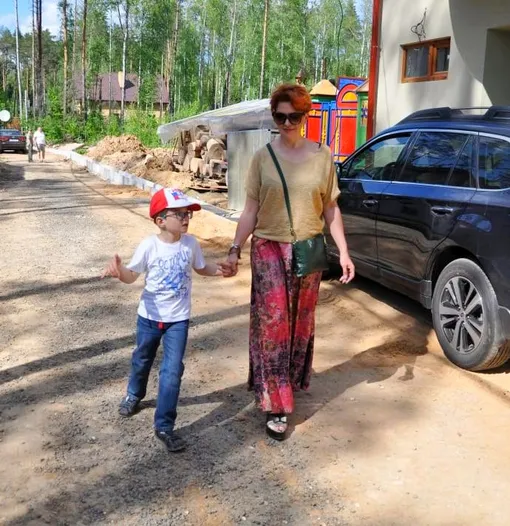 Давид с мамой. Фото из личного архива семьи