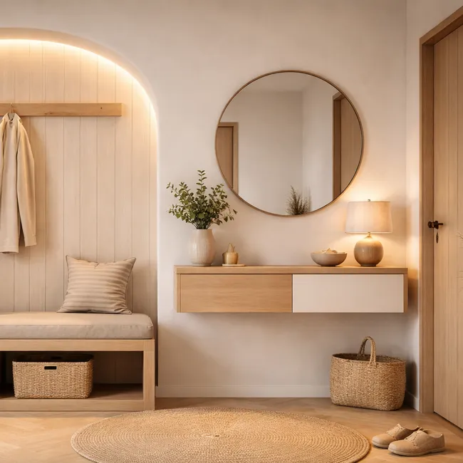 Прихожая в современном стиле: 27 фото красивых интерьеров и идеи дизайна