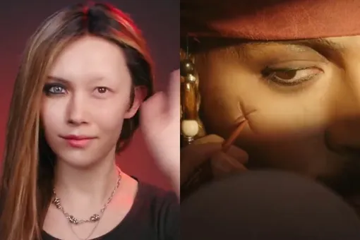 От Энн Хэтуэй до Джонни Деппа: китаянка показала чудеса перевоплощения с помощью грима