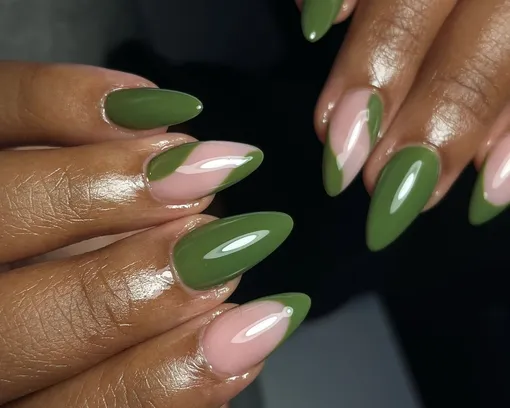 Оливково-зелёный