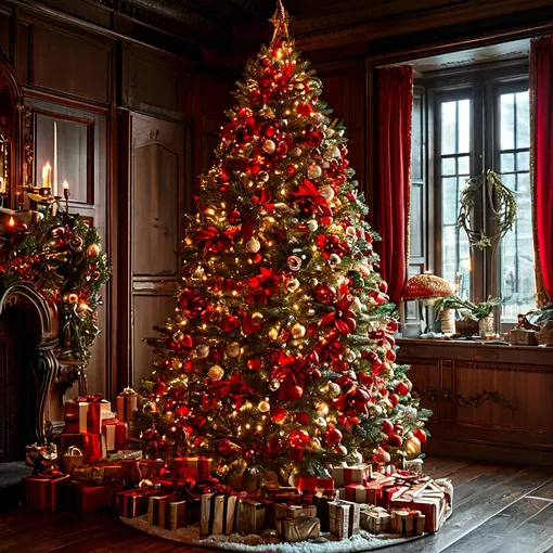 Цвета для ёлки 2026: как сочетать огонь и уют без избытка блеска