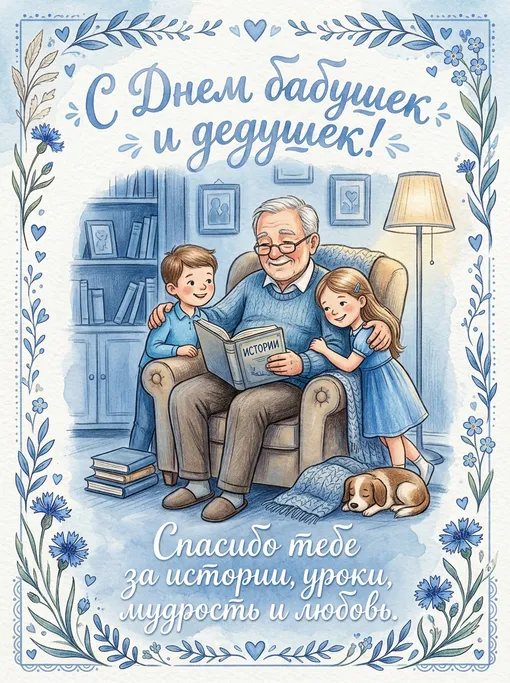 открытка дедушке открытка дедушке