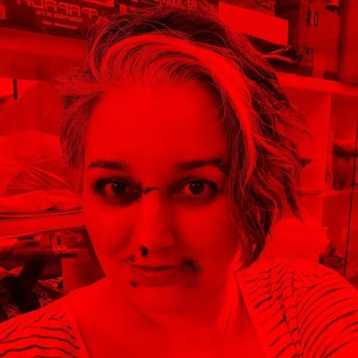 Фотография с примененной AR-маской Project911