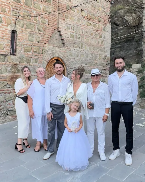 Венчание Риты Дакоты и Фёдора Белогая в Грузии. Август 2023 года фото