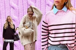 Как носить свитер в этом сезоне: 5 способов обновить привычные образы Как носить свитер в этом сезоне: 5 способов обновить привычные образы