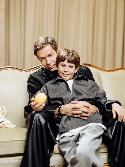 Стас Пьеха с сыном Петром Стас Пьеха с сыном Петром