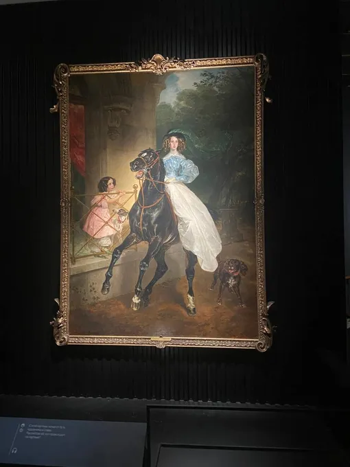 «Всадница» Брюллова